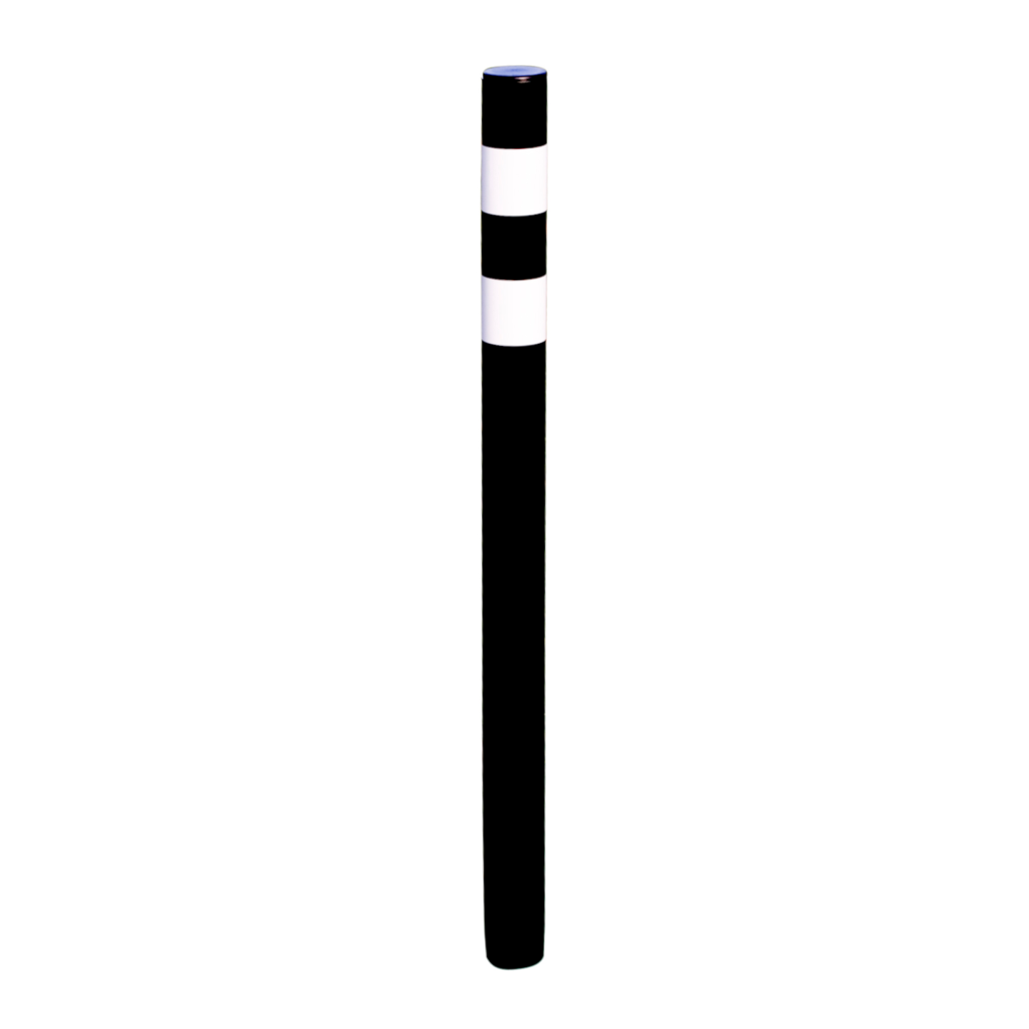 Distance pole black with 2 stripes