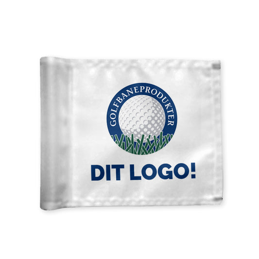 Putting green flag, double-sided, 200 grams flag cloth, optional print, braced