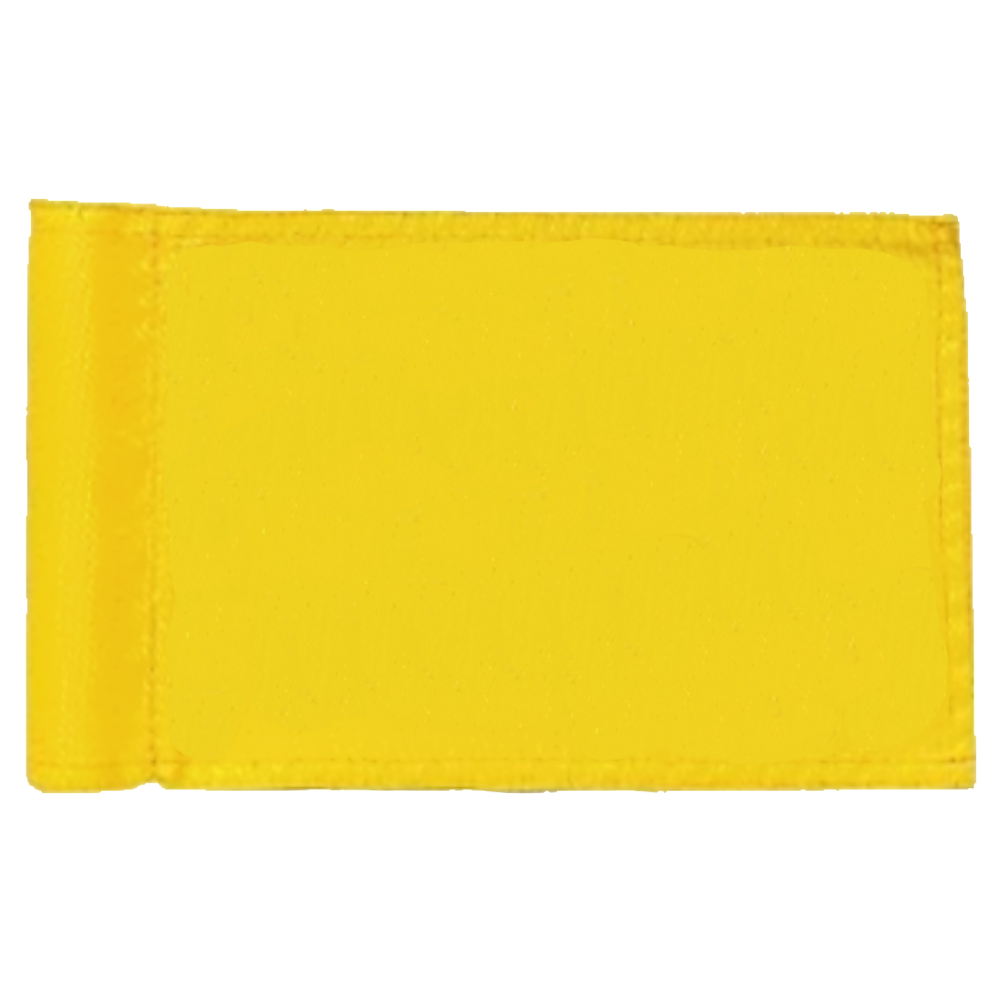 Marking Flag Yellow for Tournament flagpole