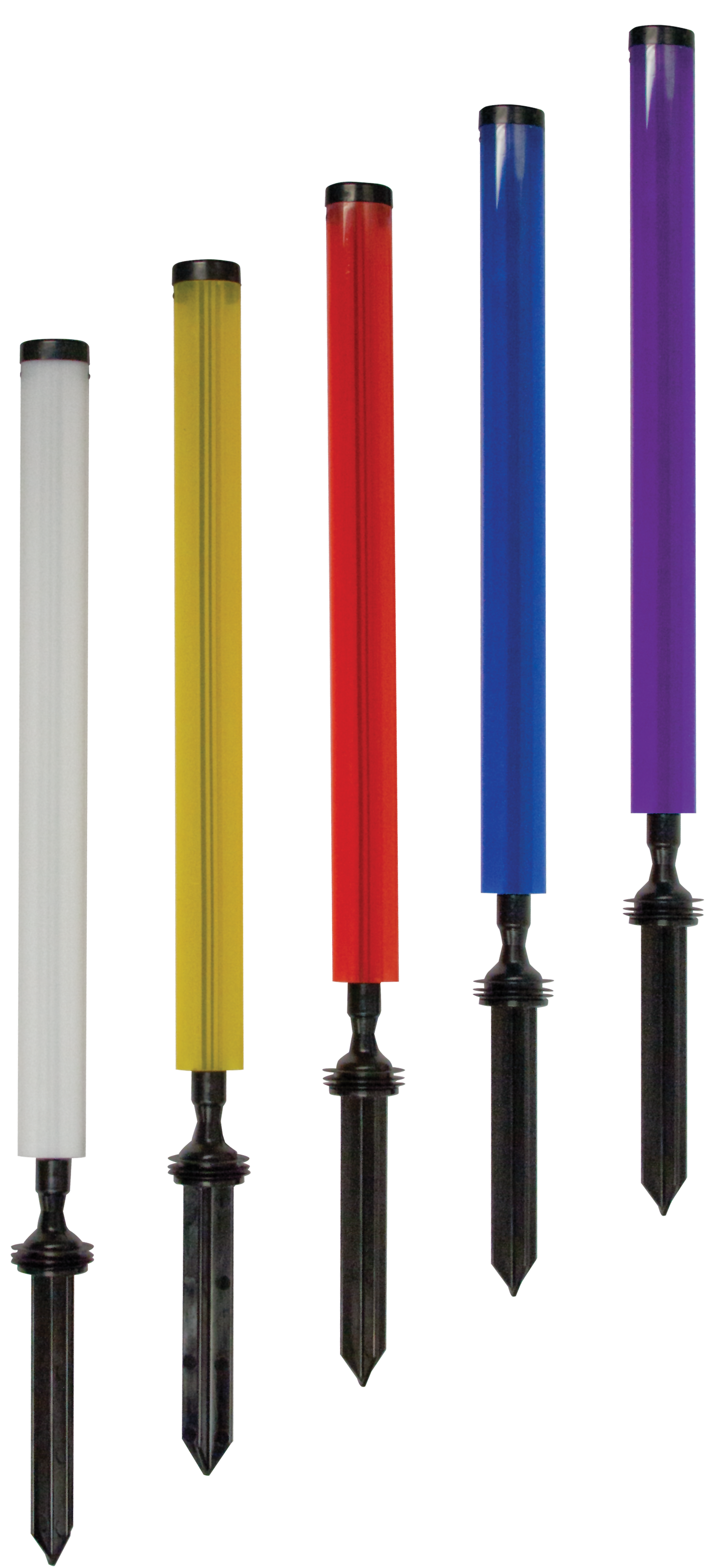 Flexible Marking Pole, white