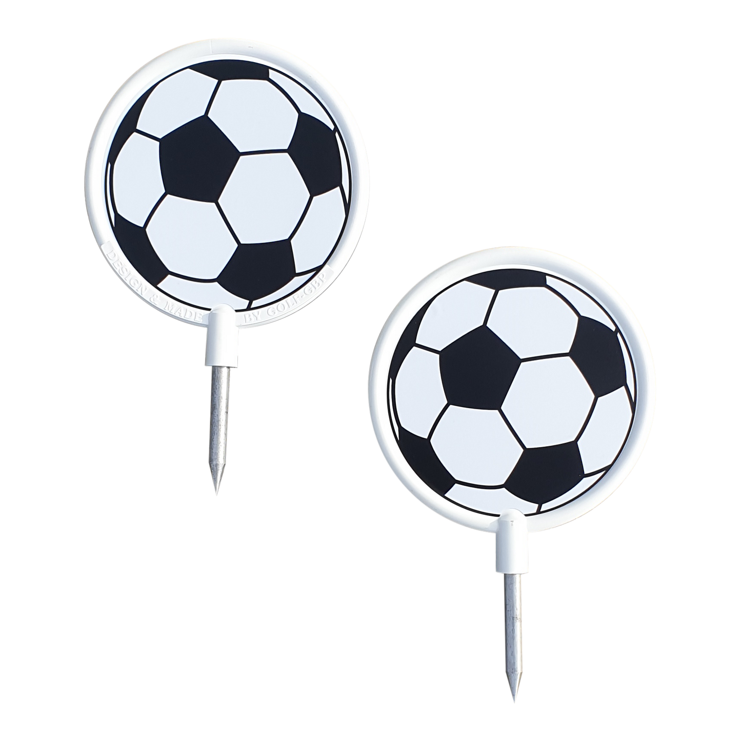 Football symbol for tee marking