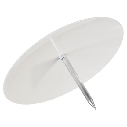 Tee marker in stainless steel, flat, orange