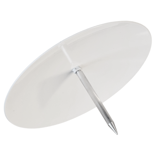 Tee marker in stainless steel, flat, black