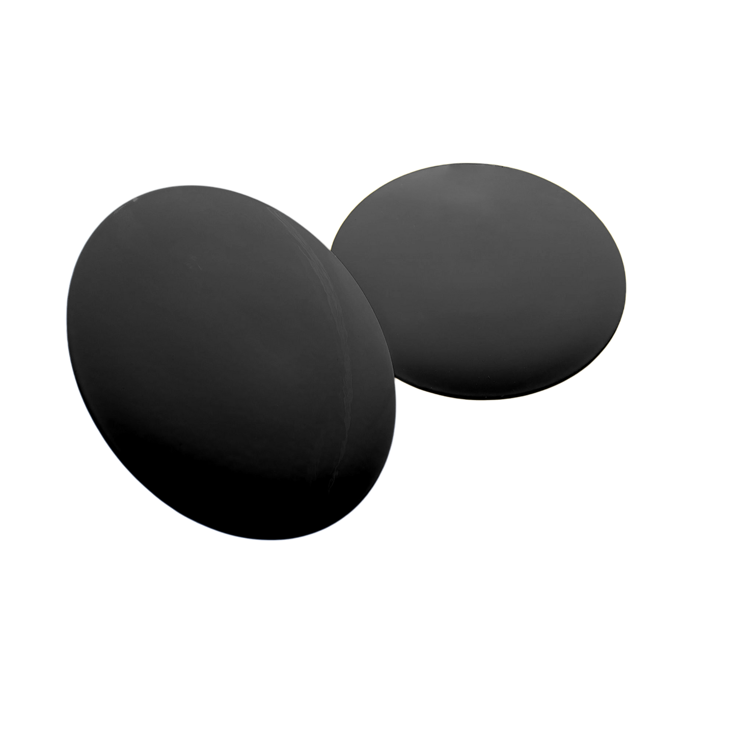 Tee marker in stainless steel, flat, black