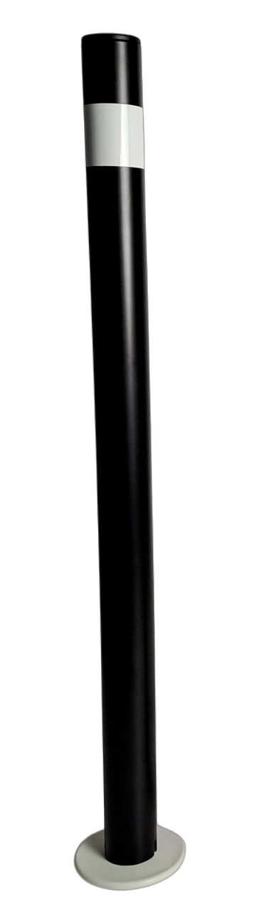 Distance pole black with 2 stripes