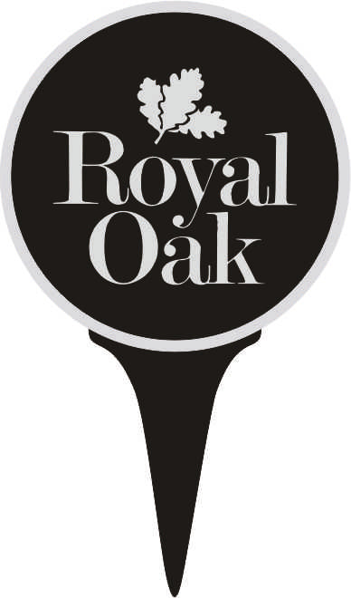 Tee markering i støbt aluminium 145 mm
