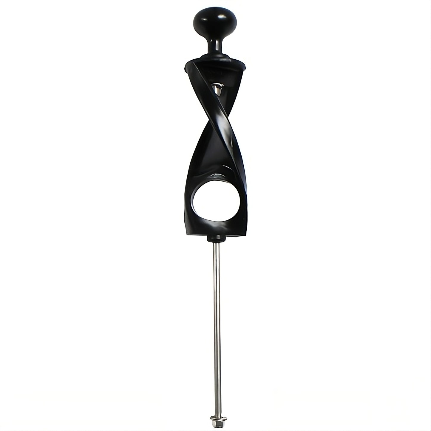 Boldfører med vridning og topkugle