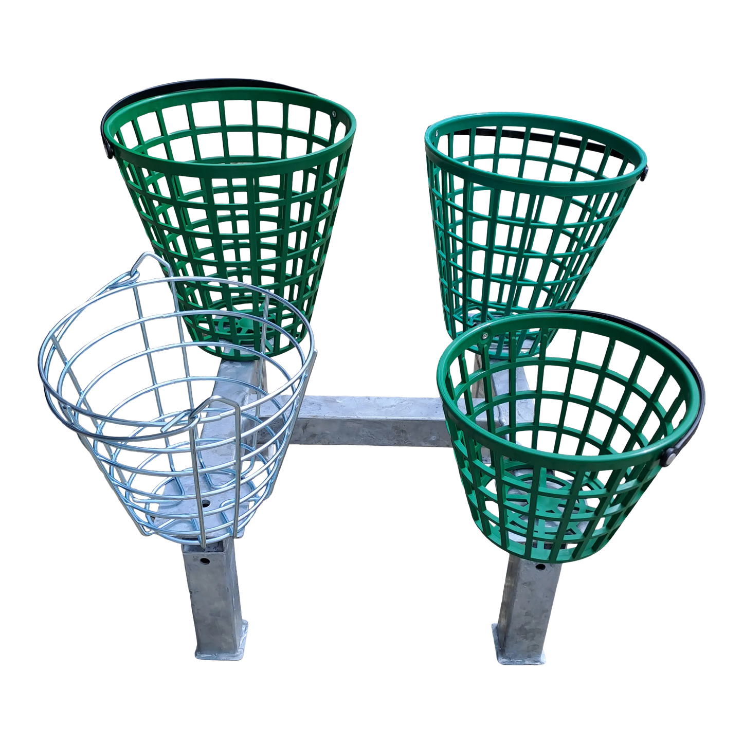 Ball Basket Holder, galvanized