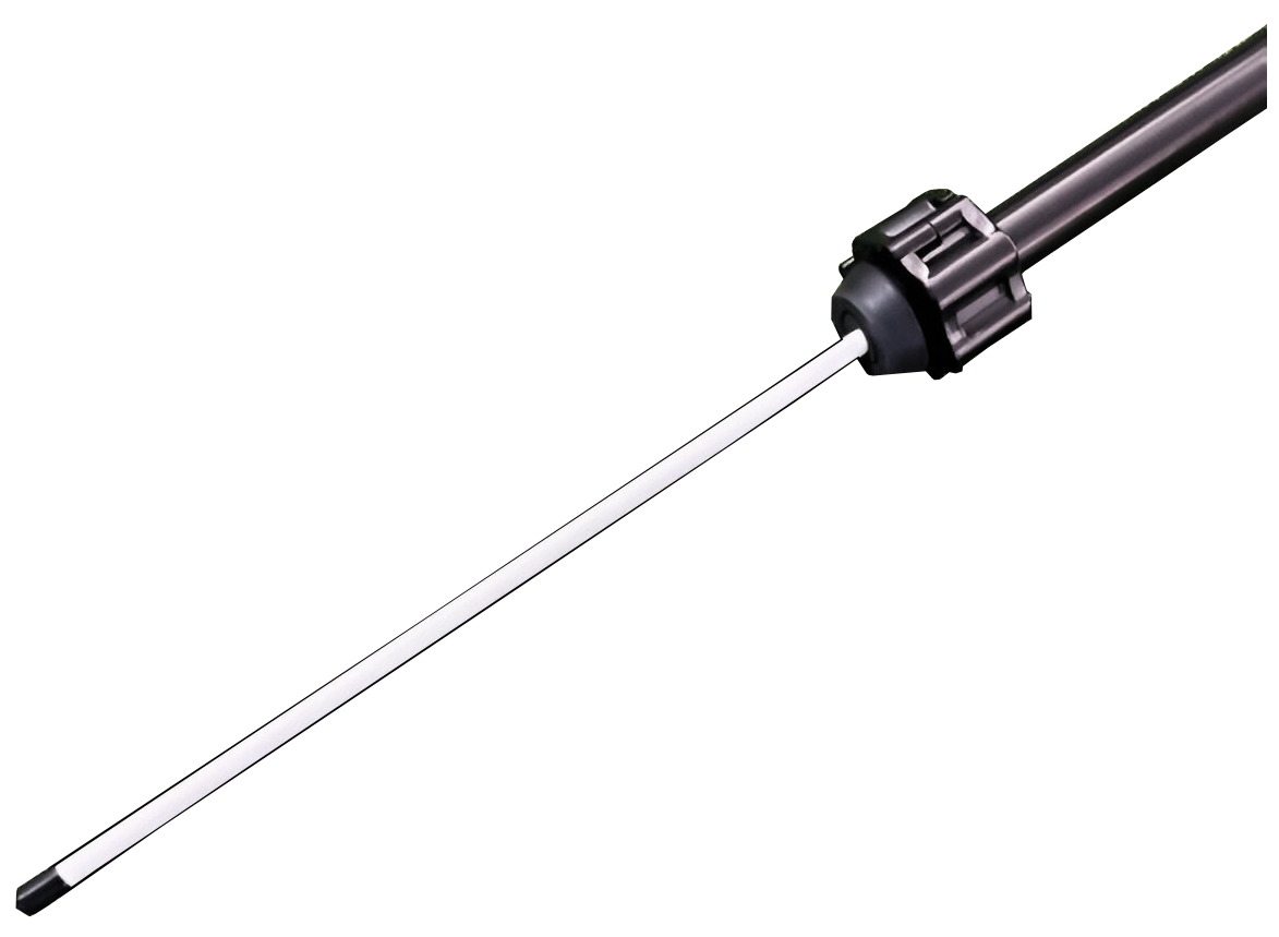 Dew remover / whiper with aluminium shaft and extendable vinylester pole