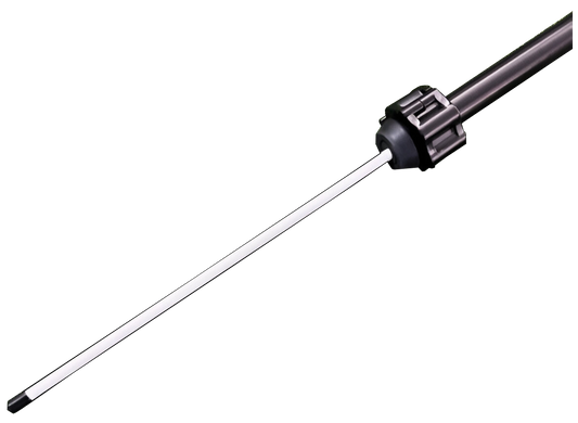 Dew remover / whiper with aluminium shaft and extendable vinylester pole