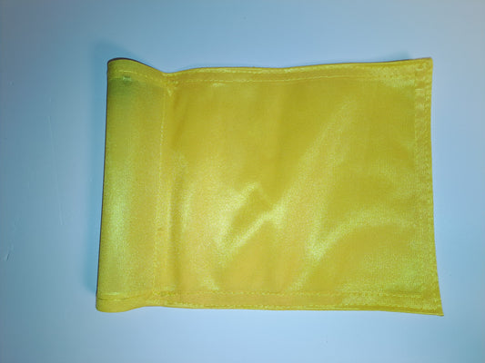 Puttinggreenflag, yellow, 200 gram fabric