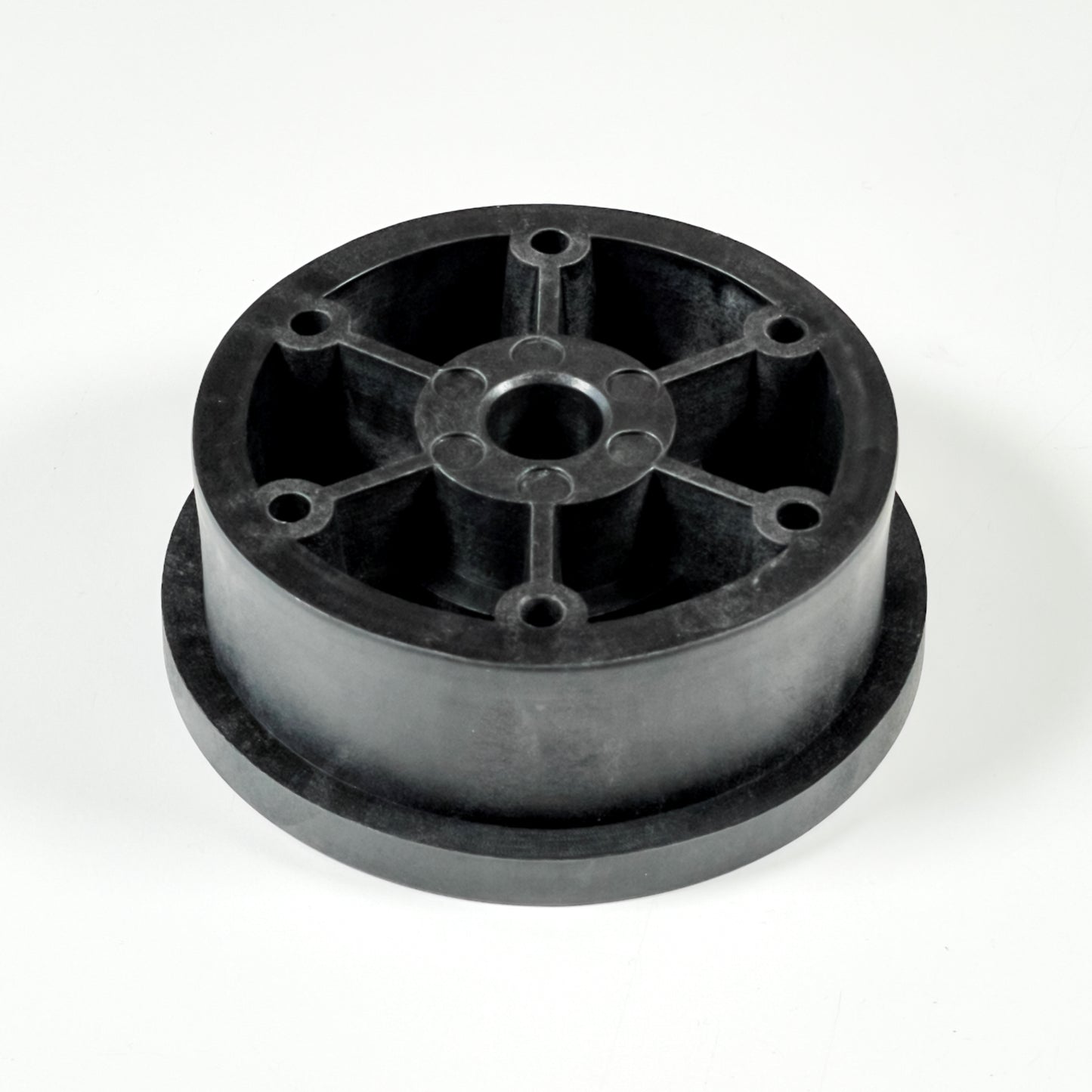 Afslutningsflange med leje