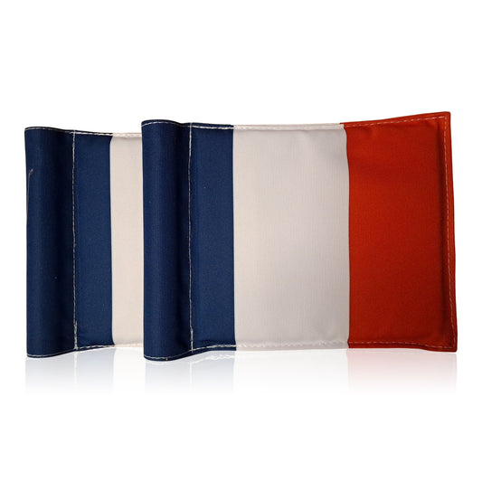 Puttinggreenflag, national flag France, stiffened, 200 gram fabric