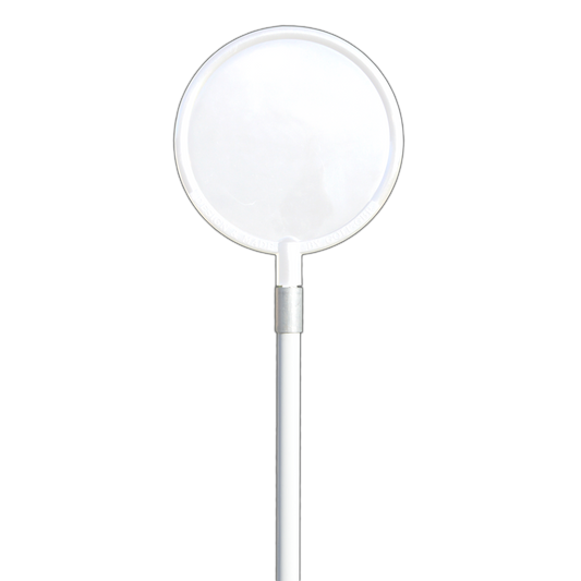 Rund top HVID med M10 gevind