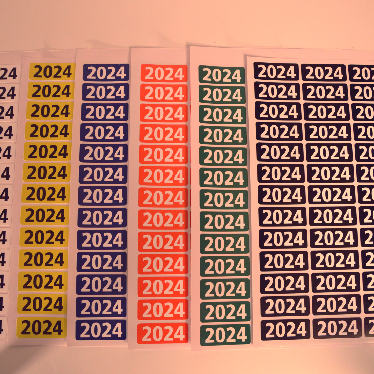 Year Stickers