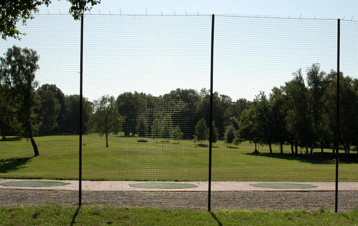 Golf Ball Stop Net, black w/rope, 3 x 25 m