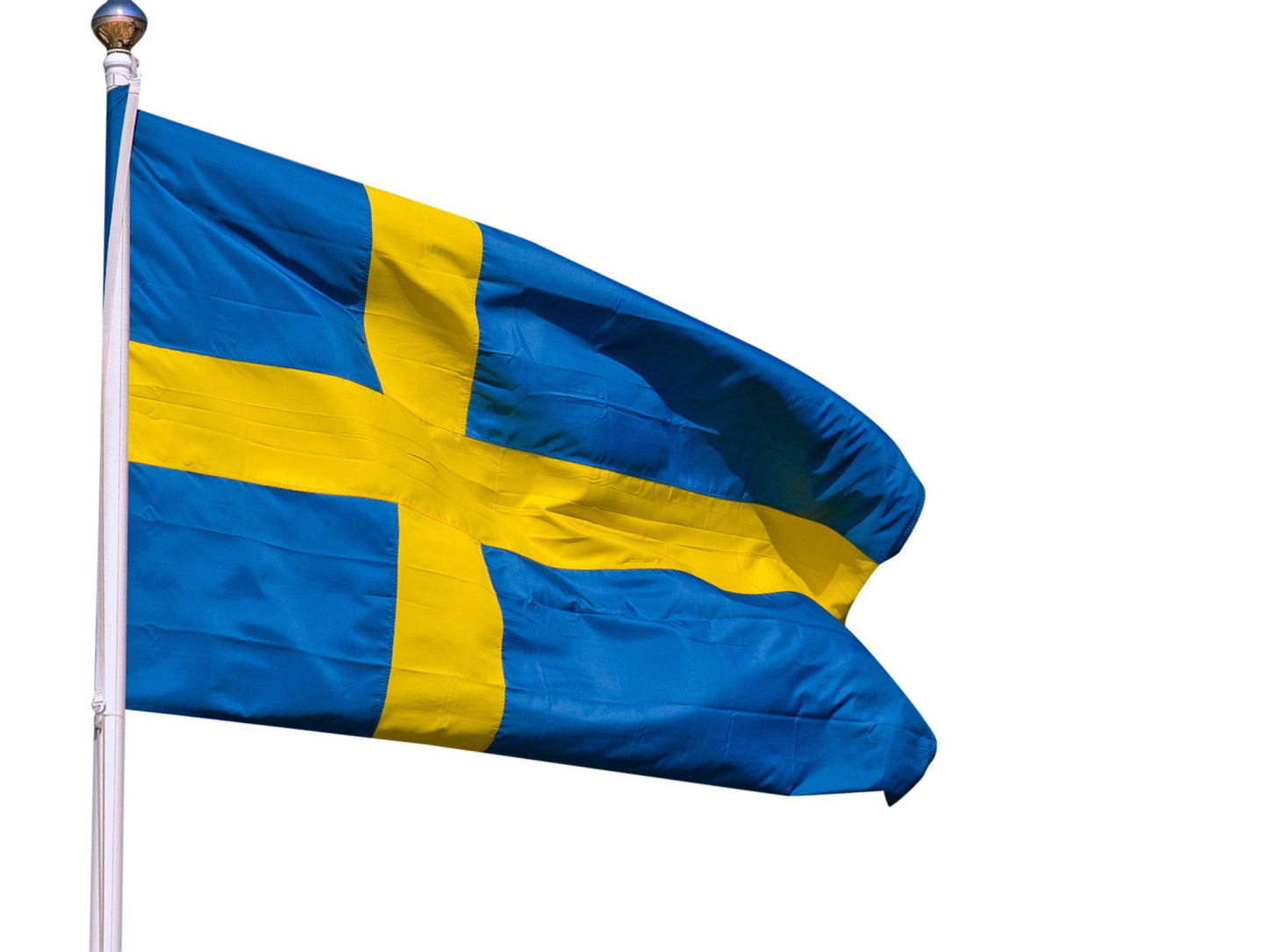 Swedish national flag for a 9 meter flagpole