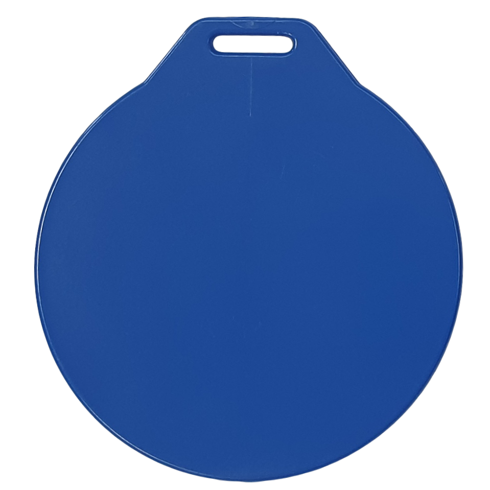 Bag Tag without print, blue