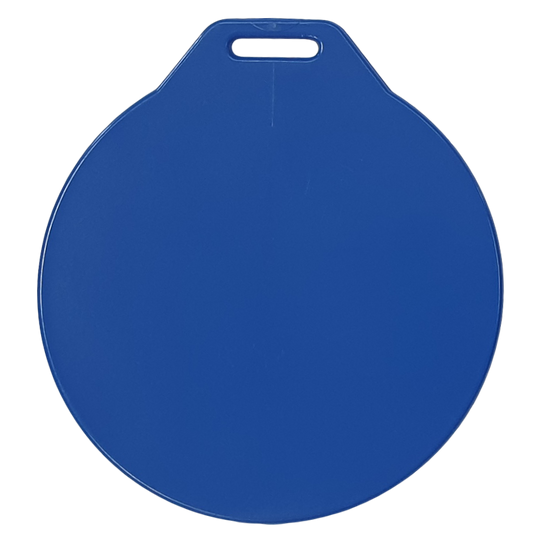 Bag Tag without print, blue
