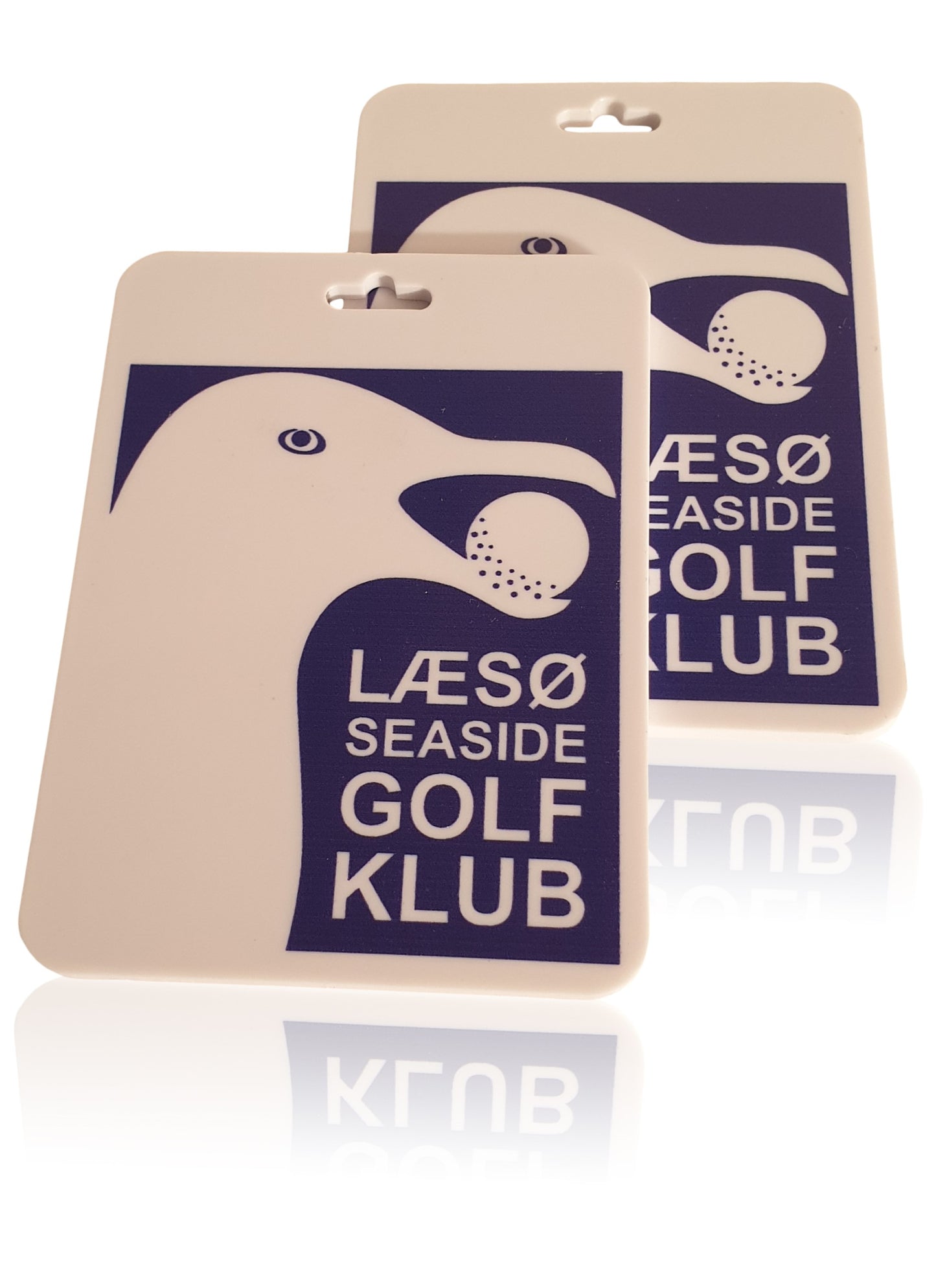 Bag tags 92x67mm with digital print on 1 side