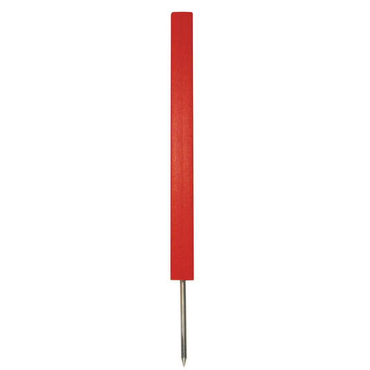 Marking pole, round, RED