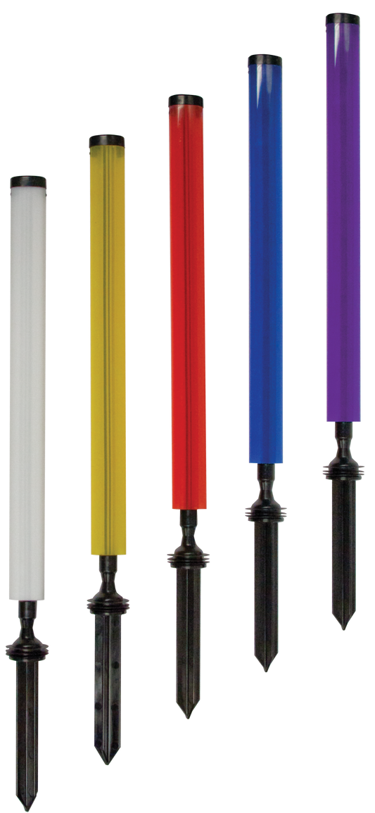 Fleksibel Markeringspæl, hvid