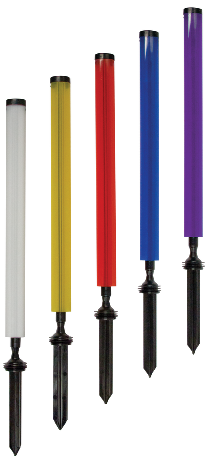 Fleksibel markeringspæl, gul