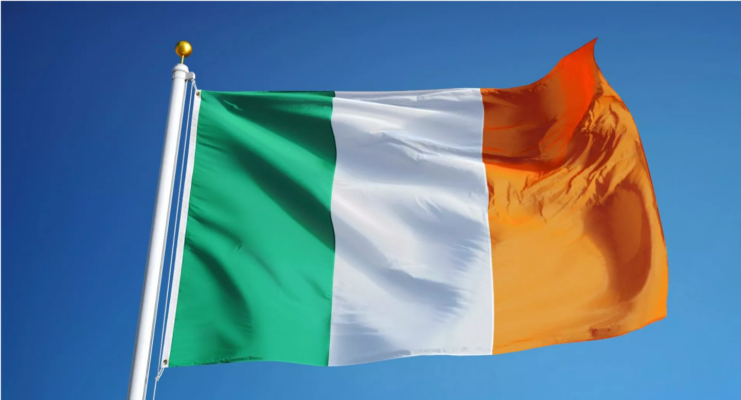 National Flag Ireland for 6 meter flagpole