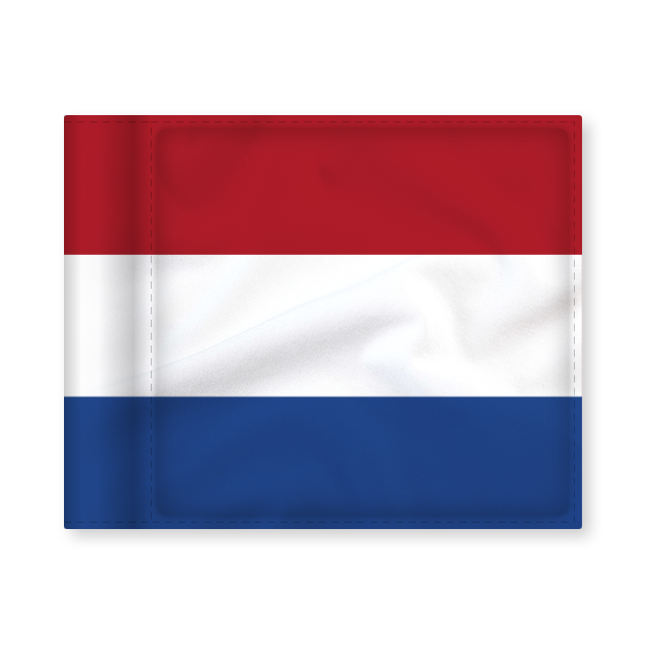 Puttinggreenflag, national flag Netherlands, stiffened, 200 gram fabric