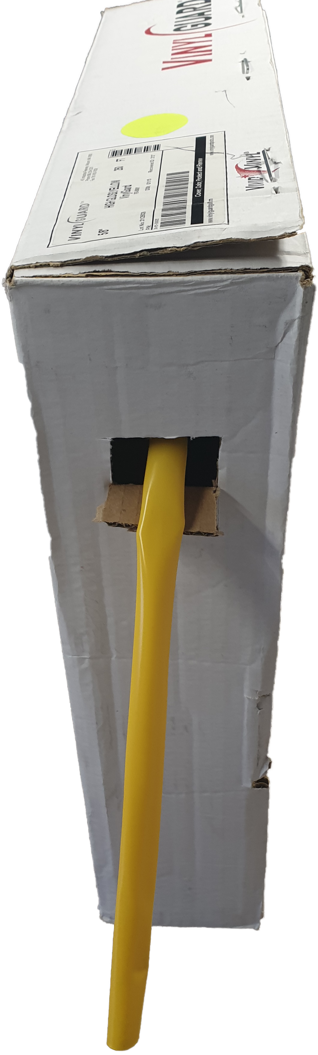 VinylGuard for tournament flagsticks, yellow