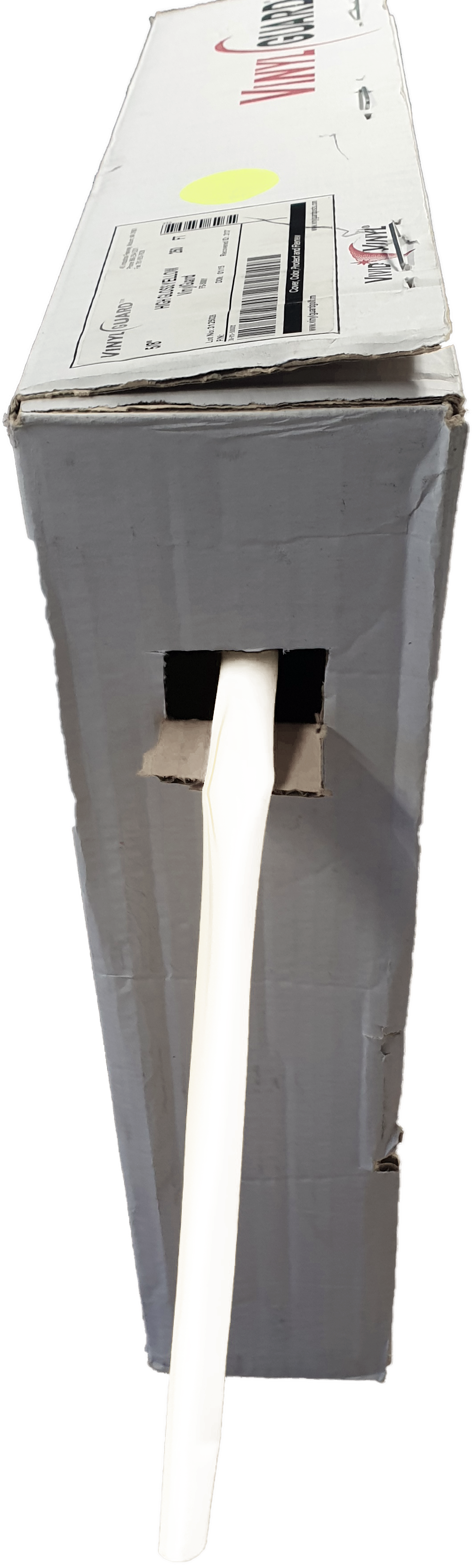 VinylGuard for regular flagsticks, white