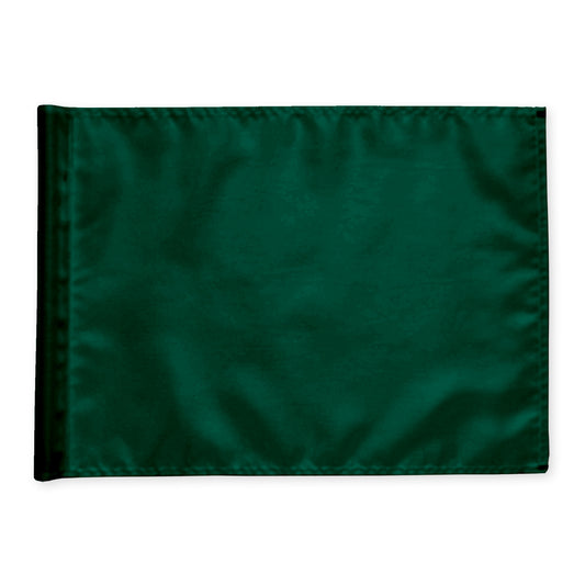 Puttinggreen flag, green, extra durable nylon fabric.