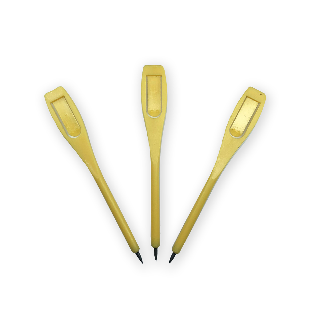 Score Pen with pencil, yellow