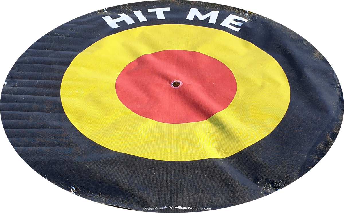 Target Hit Green Target green, 2 meters in diameter – GolfbaneProdukter ApS