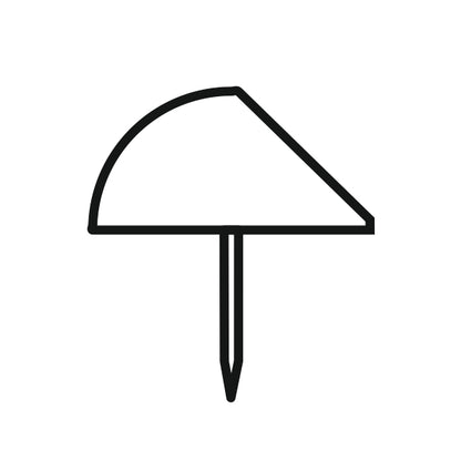 Personalized Tee Marker Globe Half