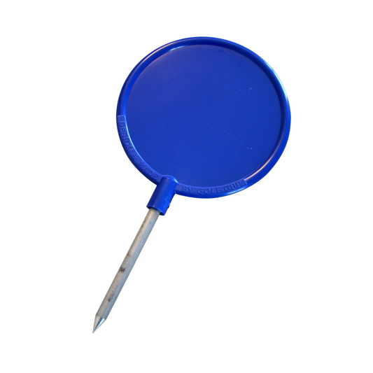 Tee Marker Round, Ø 12 cm (4.7"), blue