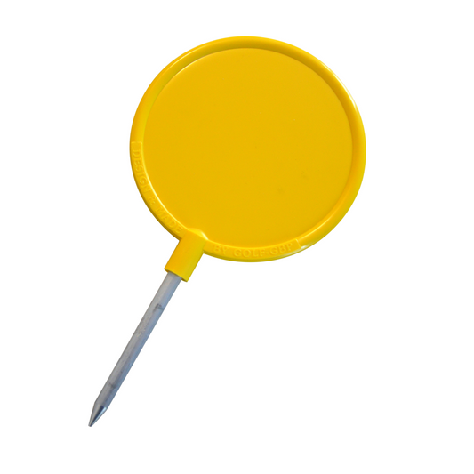 Tee Marker Round, Ø 12 cm (4.7"), yellow
