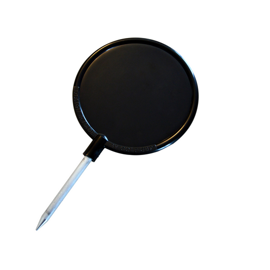 Tee Marker Round, Ø 12 cm (4.7"), black